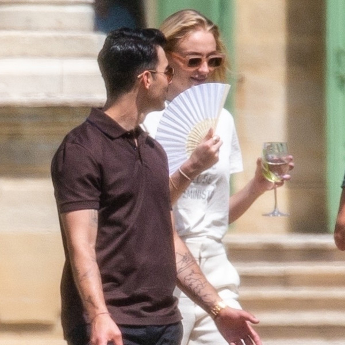 Sophie Turner And Joe Jonas Throw A Pre Wedding Pool Party In